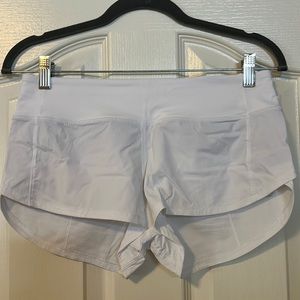 Lululemon speed up low rise shorts
